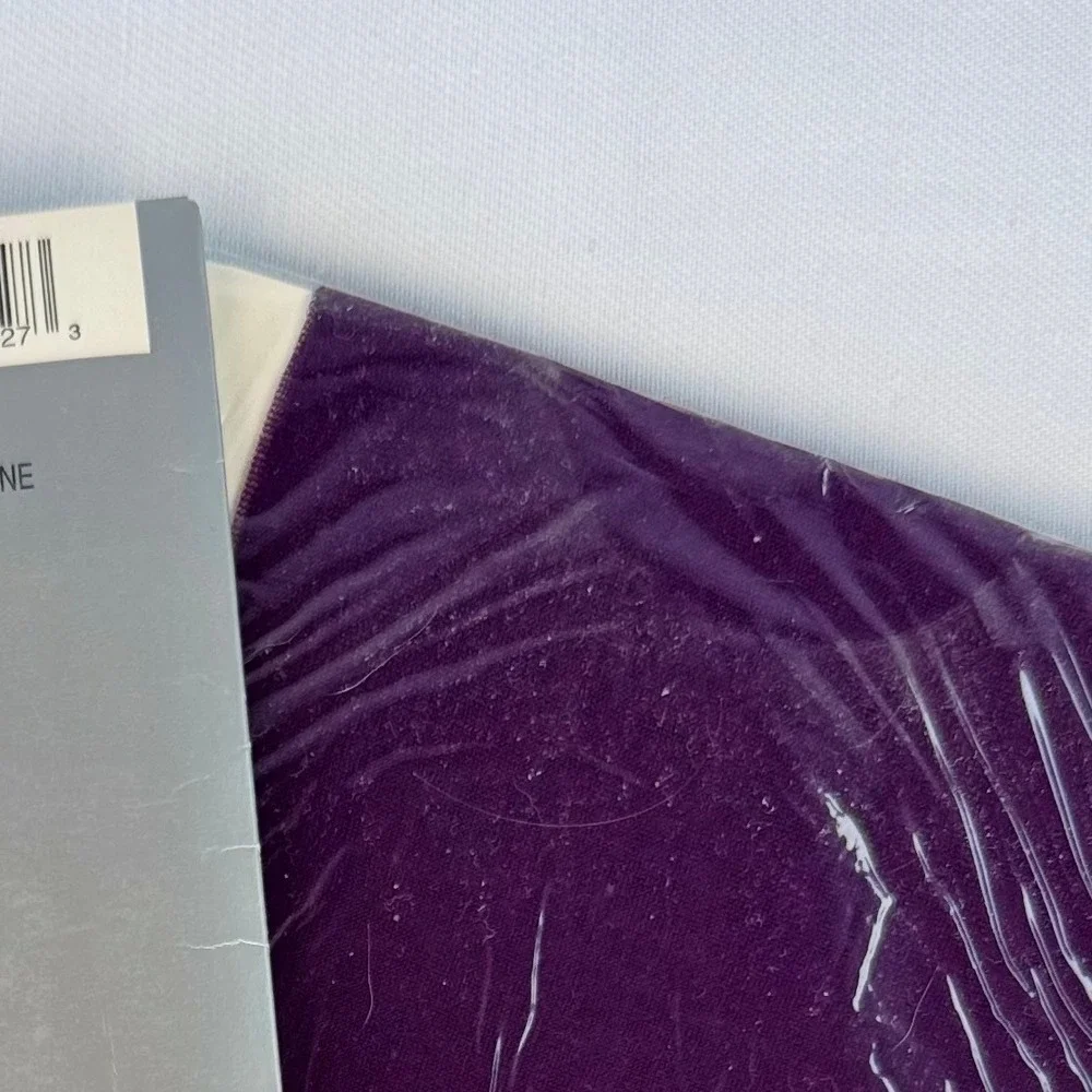 NOS Vintage Christian Dior Diorissimo Pantyhose Medium Aubergine Purple Stocking